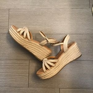 J Crew Platform Sandals